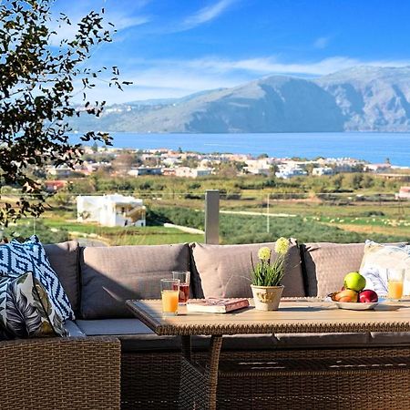 Cretan Sunset Villa Heated Pool Dhramia Экстерьер фото